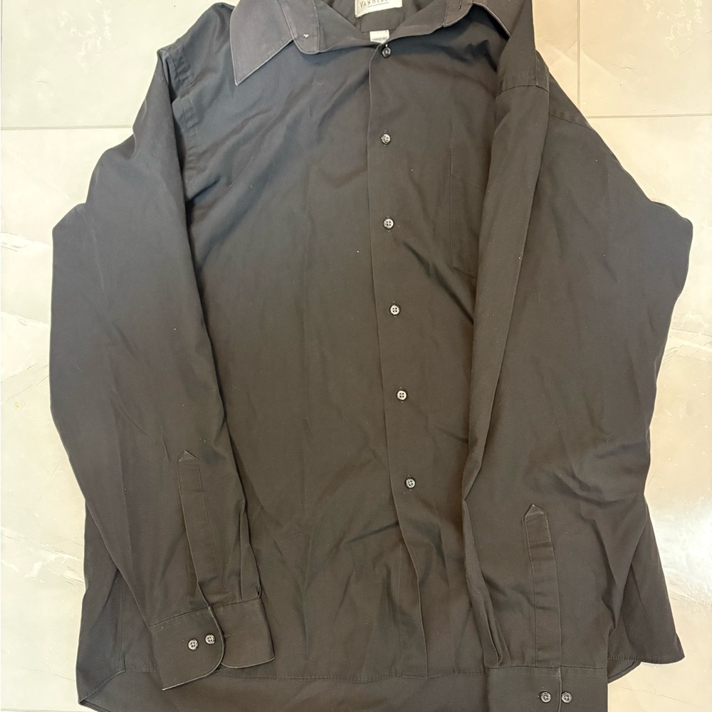 Black Button-Up Shirt